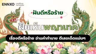 ฝันเห็นพญานาค ฝันดีหรือร้าย ตีเลขเด็ด พร้อมอ่านคำทำนายฝัน