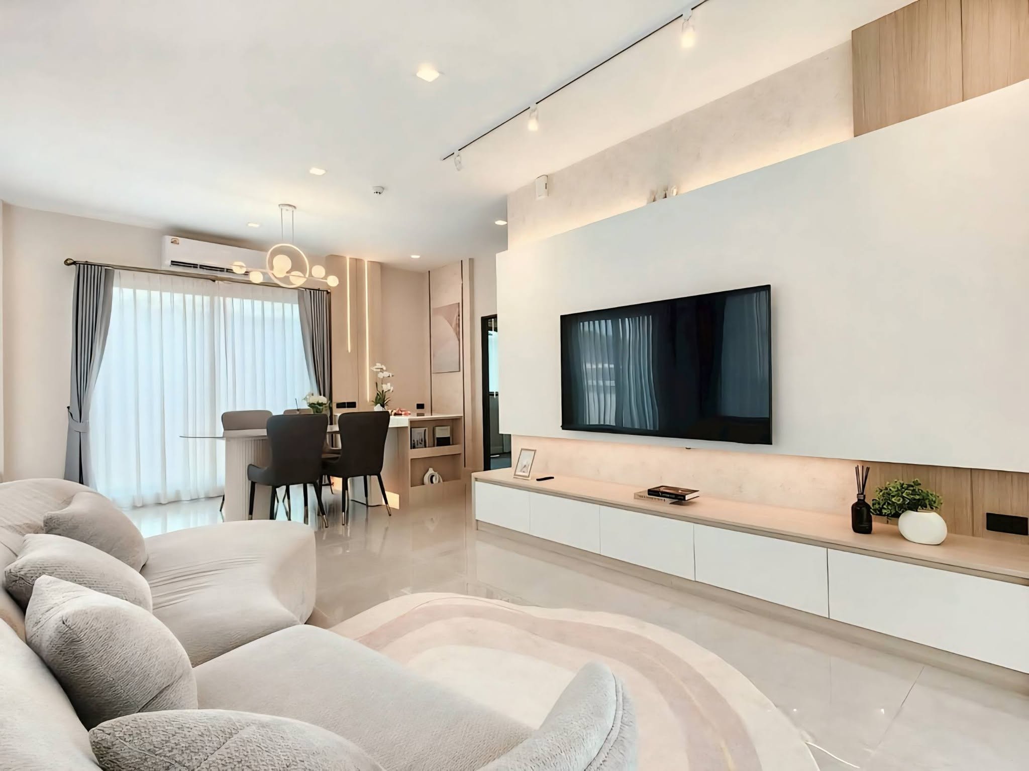 U1447 ให้เช่าบ้านเดี่ยว2ชั้น หมู่บ้าน บางกอก บูเลอวาร์ด บางนา กม.5 Bangkok Boulevard Bangna Km.5 บ้านพร้อมเฟอร์ ทำเลดีเดินทางสะดวกเข้าออกได้หลายทาง 3