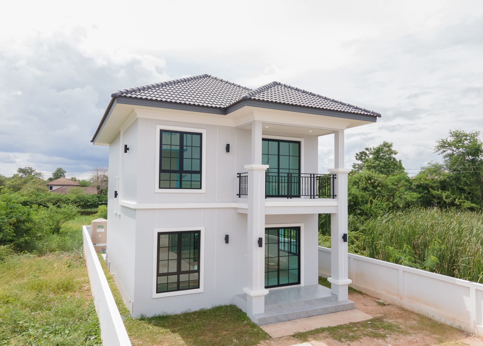 💒 บ้านเดี่ยว2 ชั้น สร้างใหม่ ประโดก-หมื่นไวย ใกล้ M6 ราคาบ้าน 4.89 ลบ. โทร.081-1132531/089-8192526 1