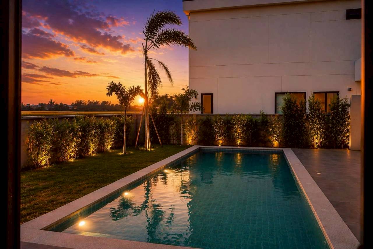 New Poolvilla 9.98 ล้าน ใกล้ Lanna International School หางดง เชียงใหม่ 7