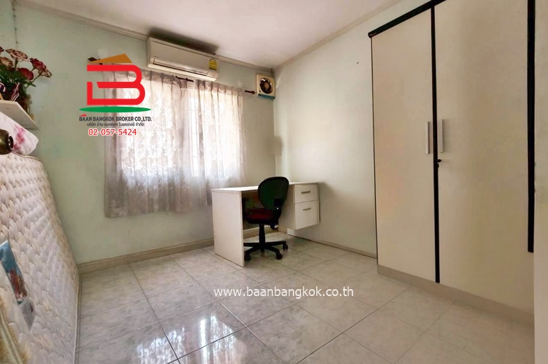 บ้านเดี่ยว เนื้อที่ 58.8 ตร.ว. หมู่บ้าน ซิลค์ วิลเลจ (สายไหม 54) ใกล้ปตท.สายไหม 56 ถนนสายไหม แขวงสายไหม เขตสายไหม 10