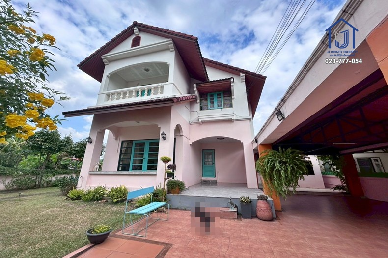 ขายบ้านเดี่ยว 2 ชั้น หมู่บ้านยัวร์เฮ้าส์ หลังริม บางกรวย–ไทรน้อย ใกล้สะพานพระราม 7 1