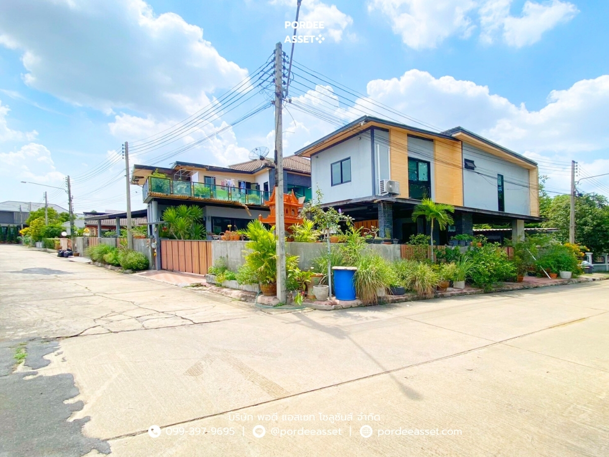 ขาย!! บ้านฟ้าลากูน คลอง1 รังสิต-นครนายก44 (หลังมุม 122 ตร.ว. 6 นอน 6 น้ำ 6 จอด) รังสิต ปทุมธานี :Baan Farlakool Klong1 20