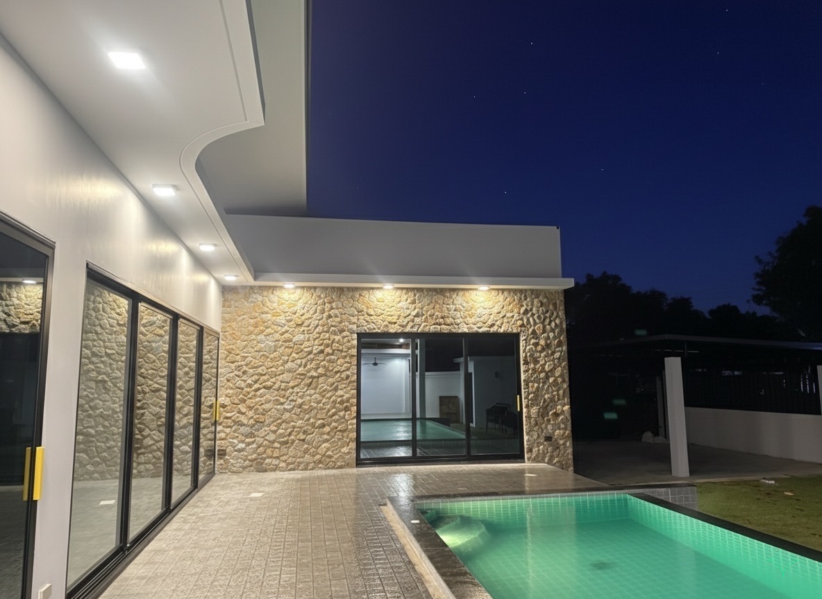 FOR SALE Modern Tropical Pool Villas  Koh Samui Thailand Under Construction  Site Visit Available 4