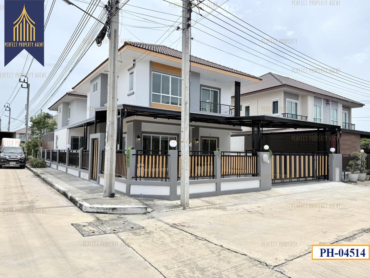 ขายบ้าน นนทวีวิลล์ 7 หลังมุมตกแต่งพร้อมอยู่ สกุลดี หนองจอก 2