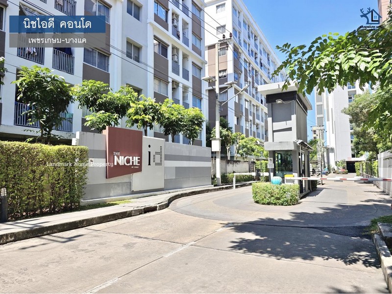 LM25-0162 ขายคอนโด นิชไอดี คอนโด เฟส1 เพชรเกษม บางแค ห้องขนาด 27.72 ตรม 1นอน 1น้ำ ห้องสภาพดีพร้อมอยู่ ใกล้ MRTบางแค 6