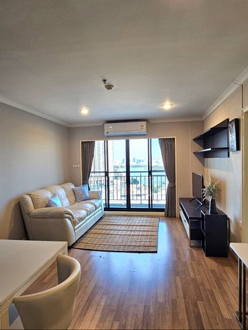 ให้เช่า คอนโด Lumpini Place นราธิวาส-เจ้าพระยา ห้องมุม วิวแม่น้ำเจ้าพระยา 2 ฝั่ง 1