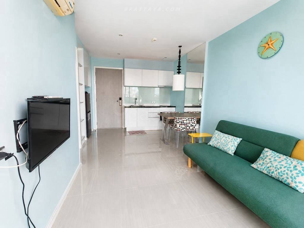 For Rent / For Sale — Newly Renovated 1-Bedroom Condo at Atlantis Condo Resort Pattaya 36 sq.m.• Floor: 5• Corner unit• North-facing room 3