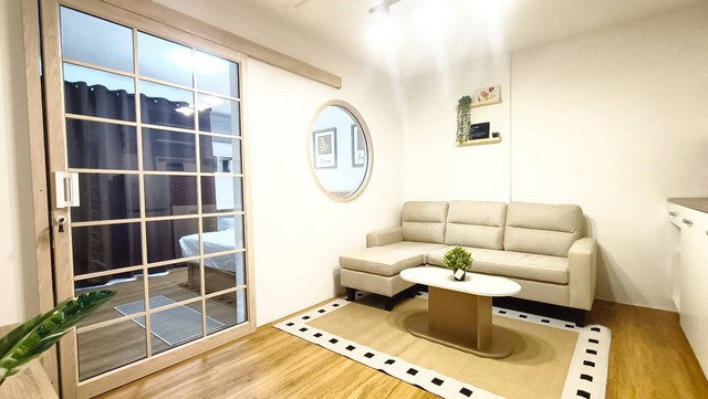 ขายคอนโดใกล้BTSลาดพร้าว101ซิตี้วิลล่าลาดพร้าว130 33ตร.ม.ย่านลาดพร้าว รามคำแหง เขตบางกะปิ ซิตี้วิลล่าตึกE1 ชั้น5 fully fu 1