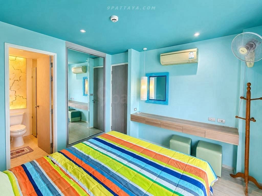 For Rent / For Sale — Newly Renovated 1-Bedroom Condo at Atlantis Condo Resort Pattaya 36 sq.m.• Floor: 5• Corner unit• North-facing room 9