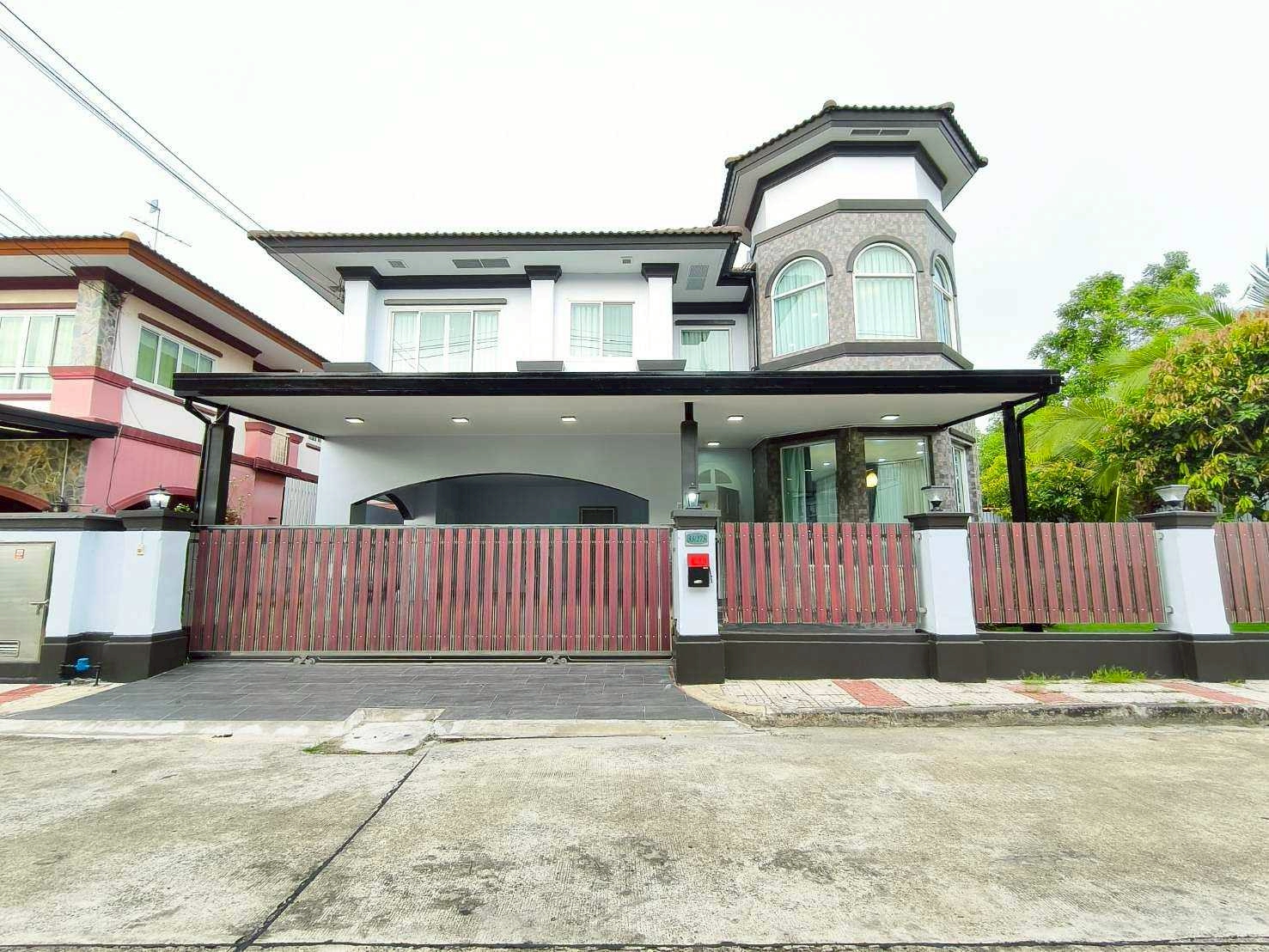 บ้านเดี่ยว รังสิต คลอง3 ม.ภัสสร1 นัดชมด่วน085-318-6868​คุณวา 4