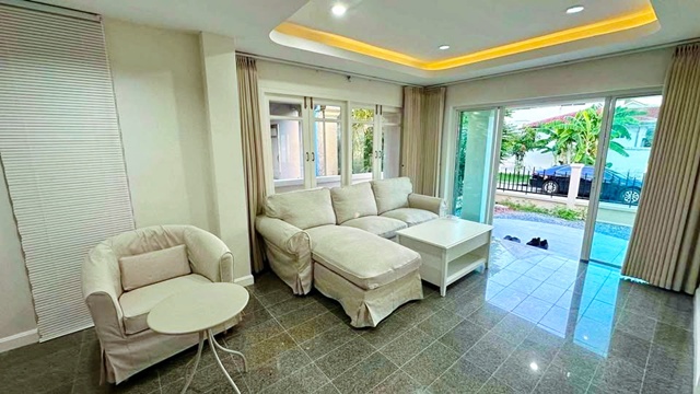 RIS รร.นานาชาติร่วมฤดี 2.0 กม. MRT มีนพัฒนา 700 ม. ให้เช่าบ้านเดี่ยว 2 ชั้น 316 ตร.ม. 100 ตร.วา. 4นอน 3 น้ำ ตลาดน้ำขวัญเ 7