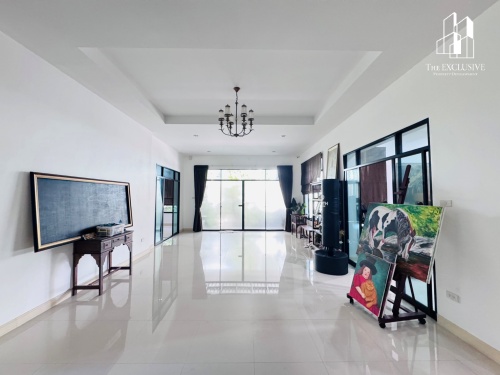 ขายบ้านเดี่ยวหมู่บ้าน “ดิเอ็กซ์คลูซีฟ ปิ่นเกล้า ทวีวัฒนา” ถนนเมน หลังใหญ่ พร้อมห้องอเนกประสงค์ 12