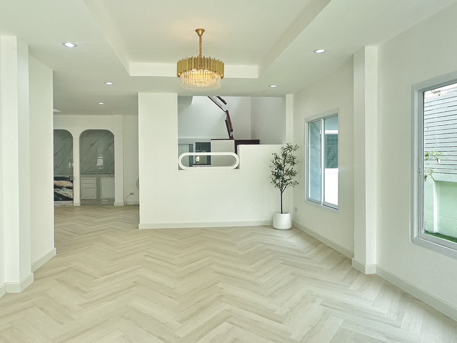 บ้านเดี่ยว renovateใหม่ 50.20 ตรว. ลาดพร้าว101แยก42 ม.วาสินี กทม ใกล้รถไฟฟ้า 5
