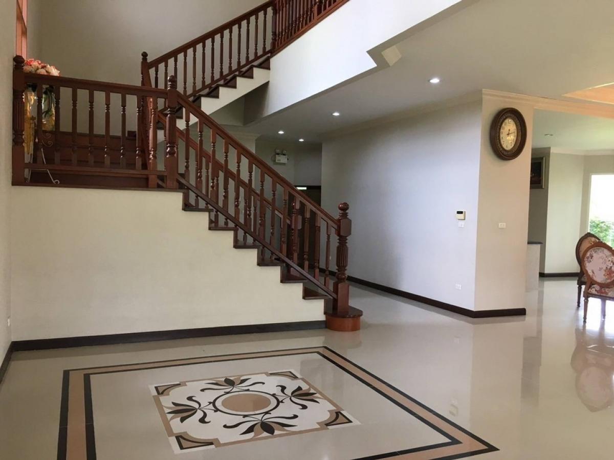 ให้เช่าบ้านเดี่ยว 2ชั้นเนื้อที่ 2ไร่ พื้นที่ใช้สอย 650ตร.ม 5ห้องนอน 5ห้องน้ำเฟอร์ครบ ถนนเทพารักษ์ก.ม 12 ใกล้สนามบินสุวรรณภูมิ ราคาเช่า 150,000 บ/ด 6