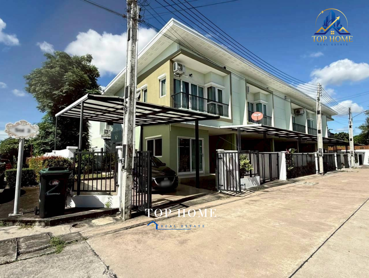 🏡 ขายด่วน! ทาวน์เฮาส์ 2 ชั้น (หลังมุม) พร้อมผู้เช่า รับค่าเช่า 12,000 บาท/เดือน 📍 หมู่บ้านเดอะไพร์ซ ศรีราชา 1 (The Prize Sriracha 1) 3