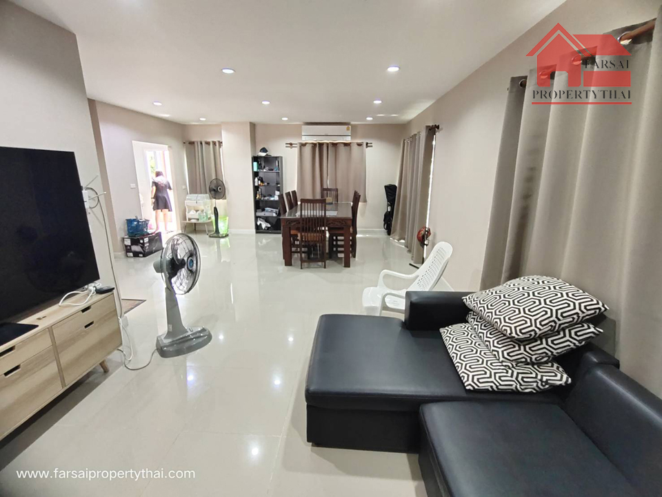 ให้เช่าบ้านเดี่ยว 2ชั้นเนื้อที่ 56ตร.ว พื้นที่ใช้สอย 180ตร.ม 3ห้องนอน 3ห้องน้ำ แอร์ ถนน รามคำแหง ใกล้วงแหวนกาญจนา ราคาเช่า 35,000 บ/ด 10