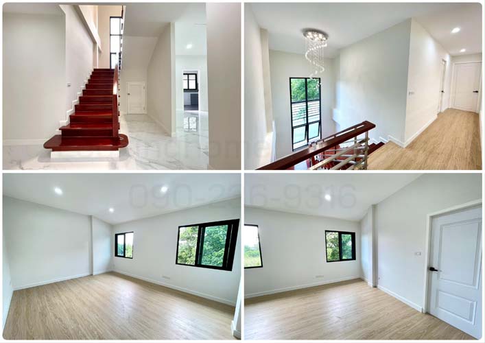 H-122 : บ้าน 2 ชั้น 230.7 ตร.วา Nusasiri City Rama 2 ถ.พระราม 2 (กม.15) Renovate ใหม่พร้อมอยู่ 9