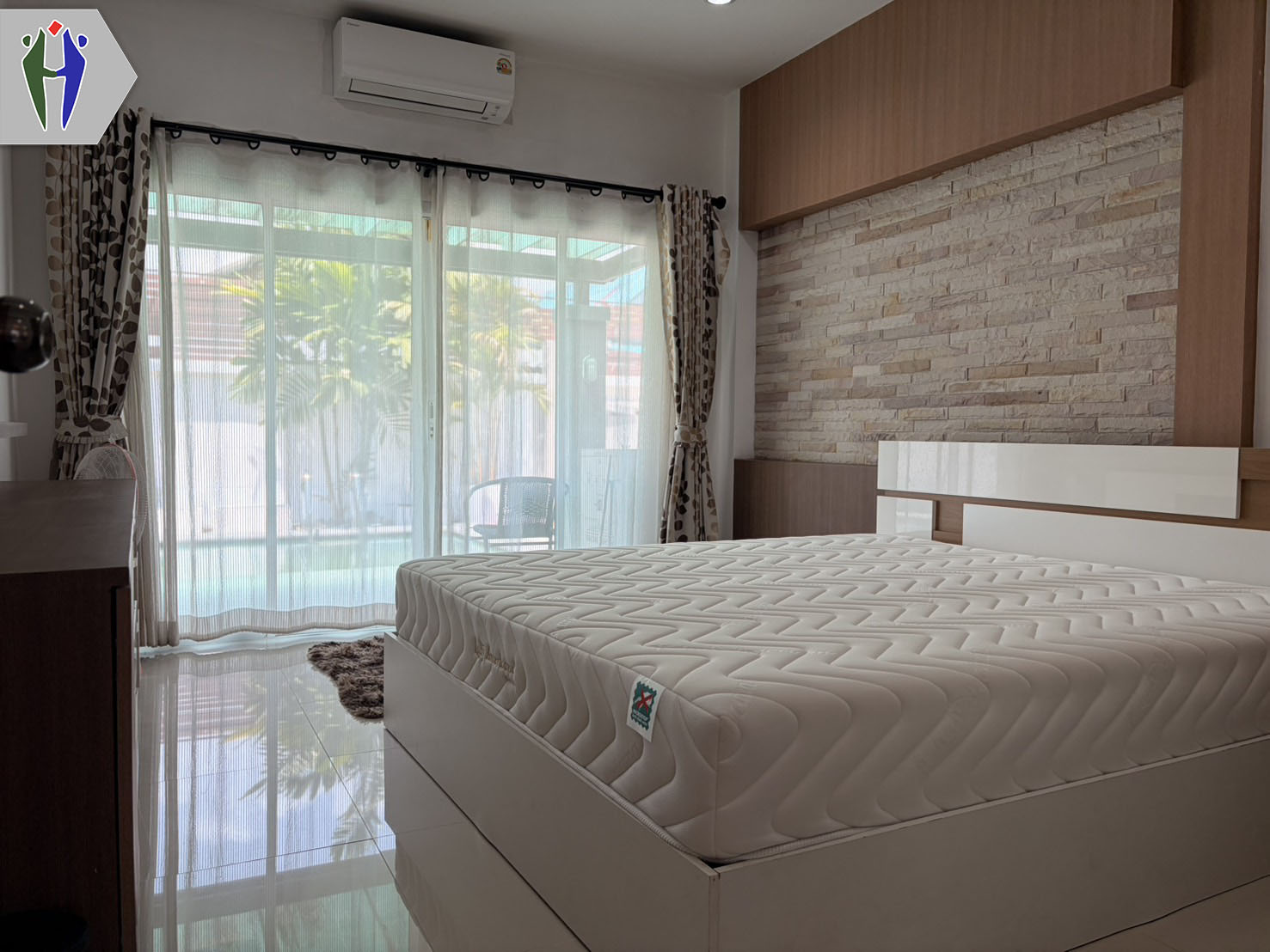 บ้านเดี่ยวพลูวิลล่าให้เช่าห้วยใหญ่ 3 ห้องนอนให้เช่า 37,000 บาท 9