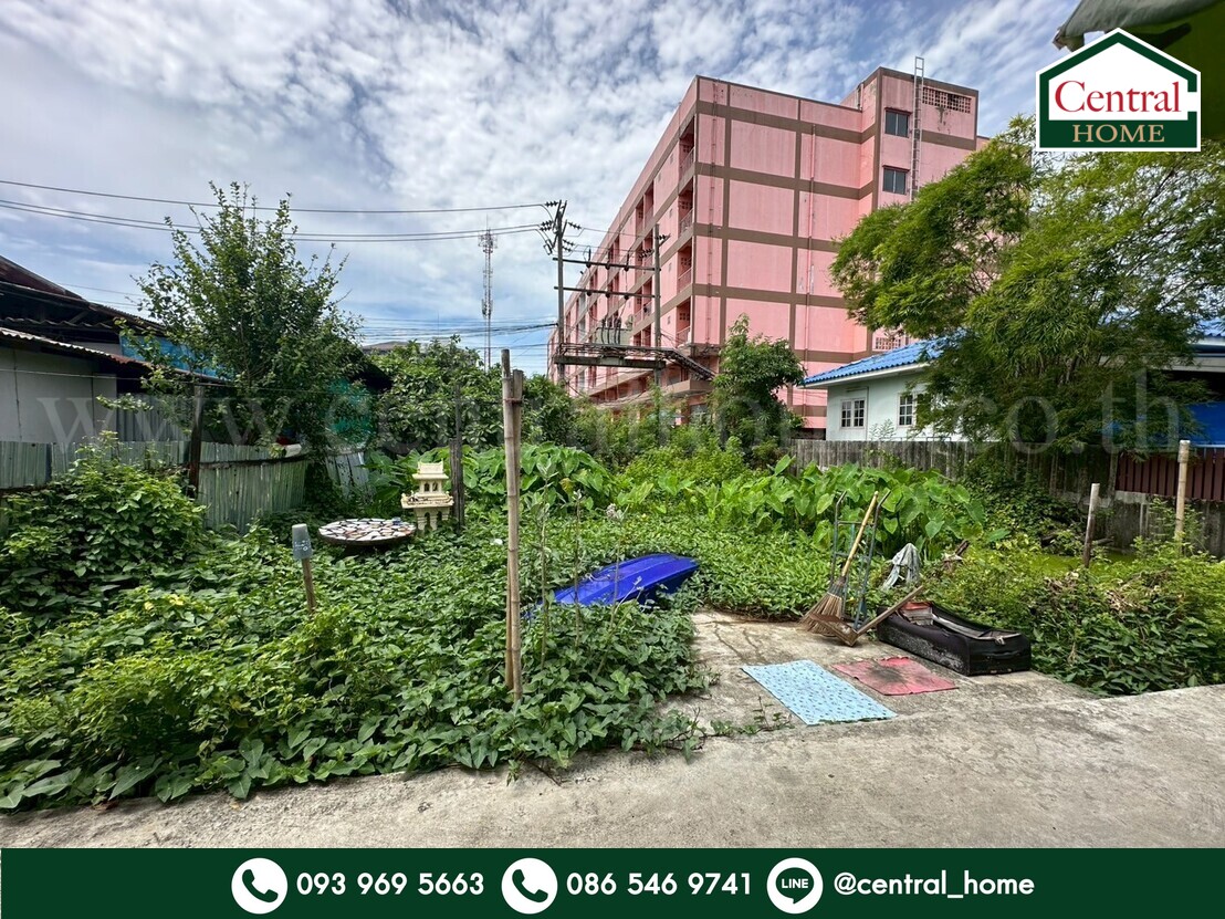 ที่ดินเปล่า 59 ตร.วา ซอยพิบูลสงคราม 22 - ซอยวัดกำแพง ราคาถูก