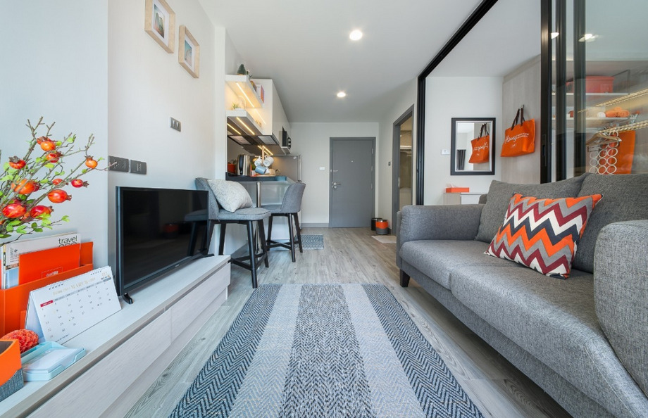 ให้เช่า Condo Dusit D2 Residence Huahin ใกล้ชายหาดหัวหิน แบบ 1 ห้องนอน ชั้น5 วิวสระว่ายน้ำ และสวนสวย ตกแต่งครบ 4