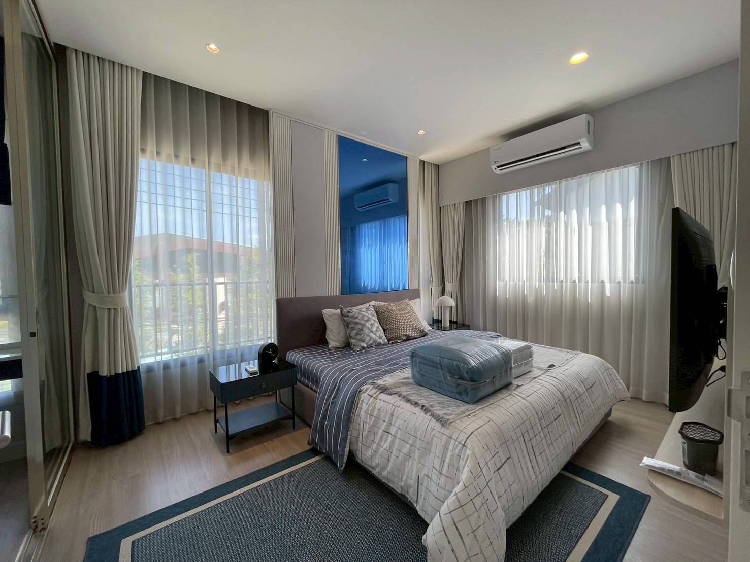 ให้เช่าบ้านแฝด 2 ชั้น หมู่บ้านอณาสิริ บางนา บ้านหน้าสวน ติดสโมสร เฟอร์นิเจอร์ครบ พร้อมอยู่ (N.1979) 5