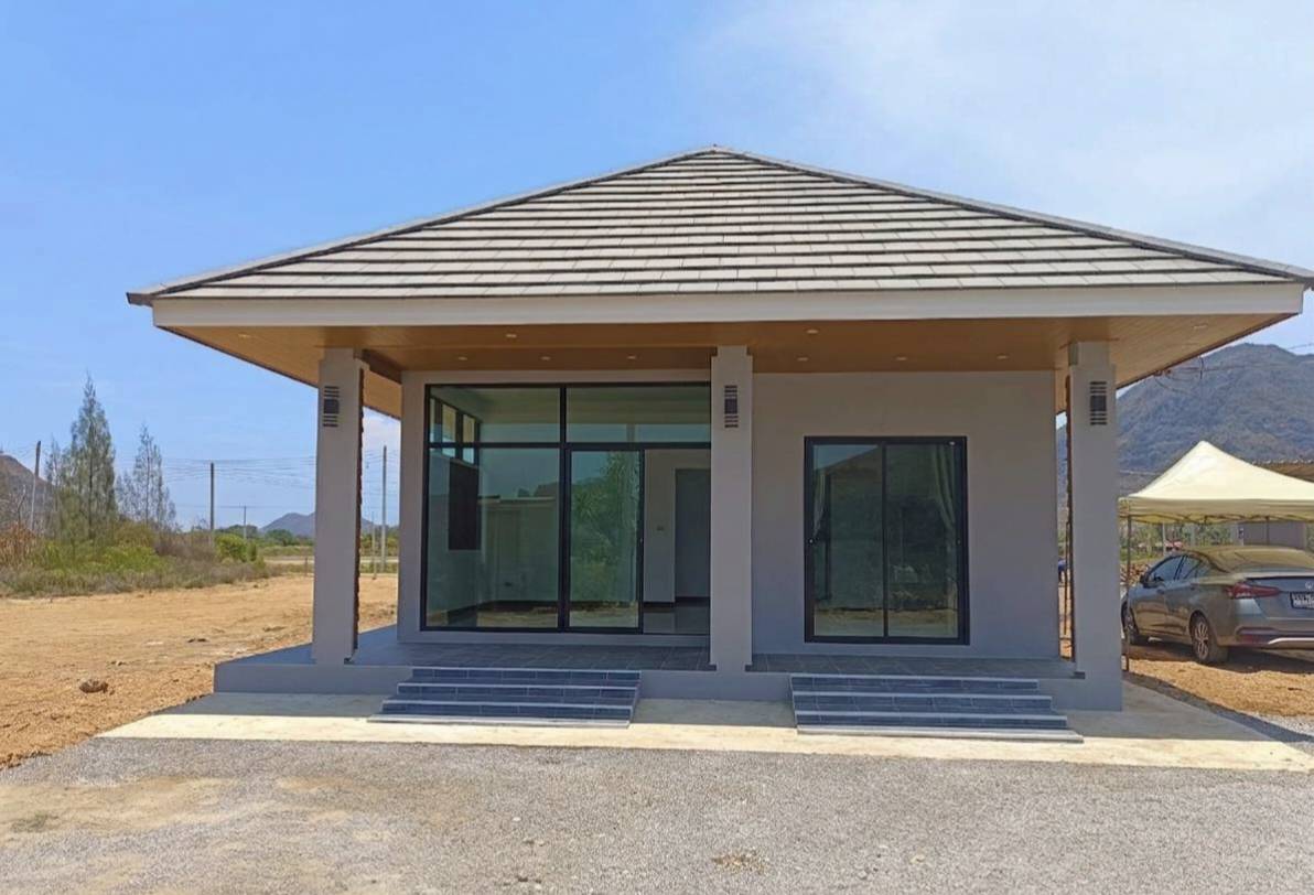 ขายบ้านสร้างใหม่ สามร้อยยอด ประจวบคีรีขันธ์ 2.9 ล้าน วิวเขา 360 องศา 4
