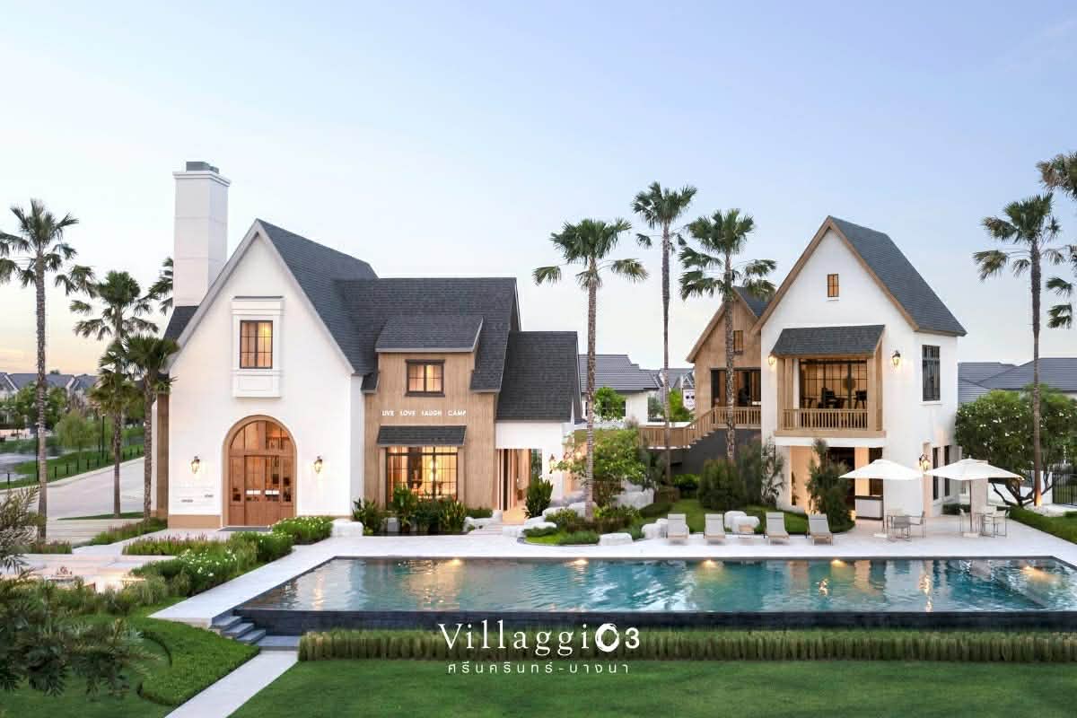 ให้เช่าบ้านเดี่ยว2 ชั้น Villagio ศรีนครินทร์ -บางนา 3 บ้านใหม่ 14