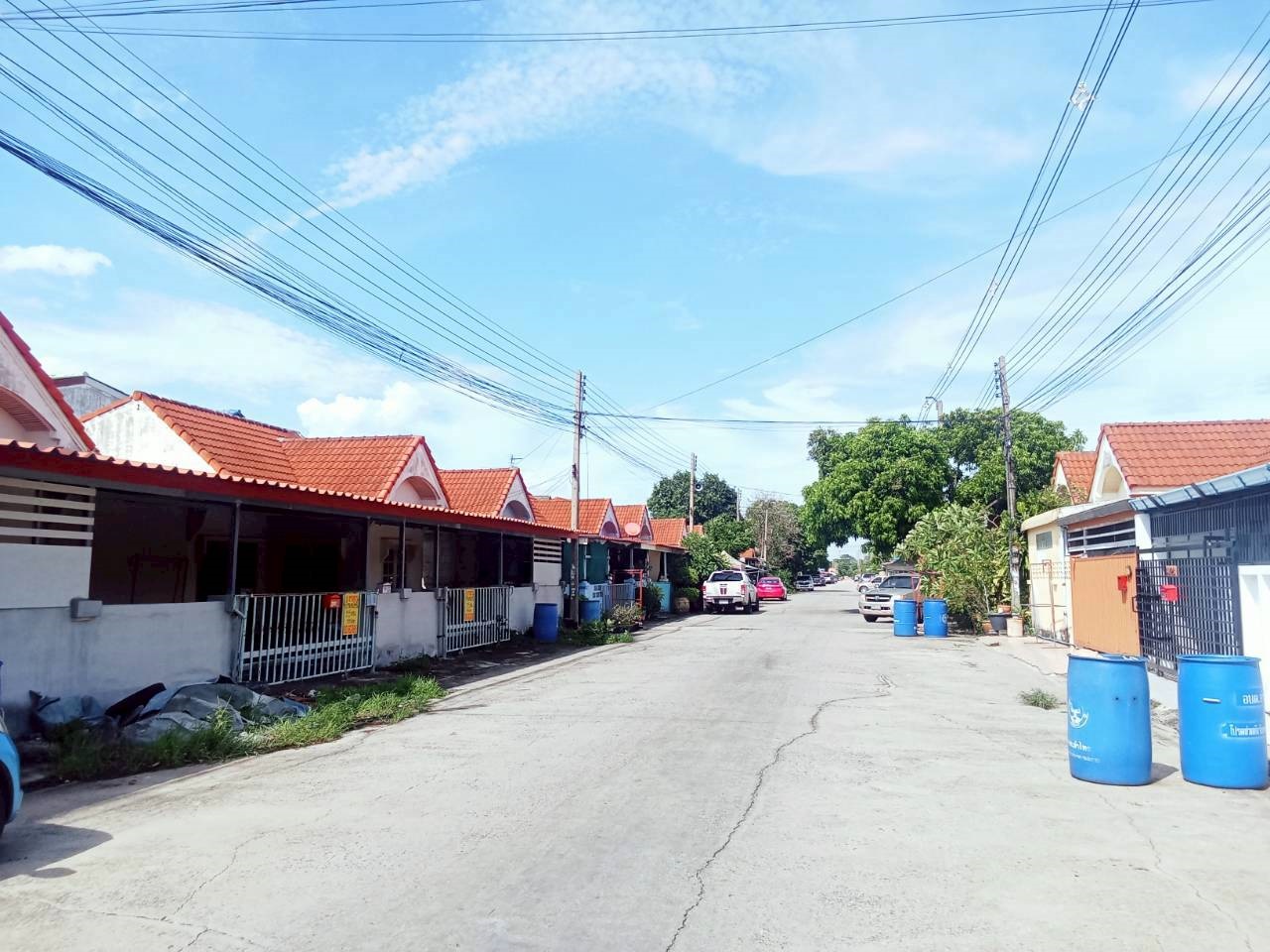 ขายบ้านชั้นเดียว 2หลังติดกัน หมู่บ้านนันทวันประชาสำราญ ถนนประชาสำราญ 3