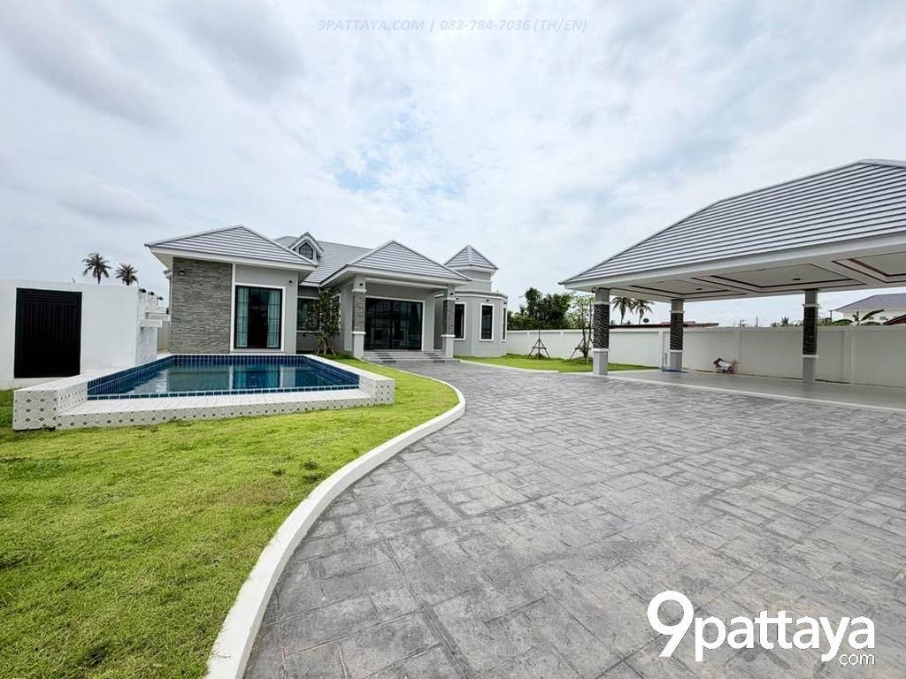 บ้านเดี่ยวห้วยใหญ่ พร้อมสระว่ายน้ำส่วนตัว | พัทยา ชลบุรี — บ้านเดี่ยวพร้อมอยู่ 4 ห้องนอน 4 ห้องน้ำ บนที่ดินประมาณ 200 ตร.ว. พร้อมสระว่ายน้ำส่วนตัว 16