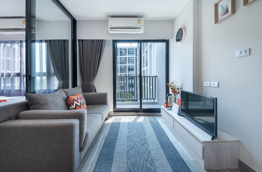 ให้เช่า Condo Dusit D2 Residence Huahin ใกล้ชายหาดหัวหิน แบบ 1 ห้องนอน ชั้น5 วิวสระว่ายน้ำ และสวนสวย ตกแต่งครบ 3