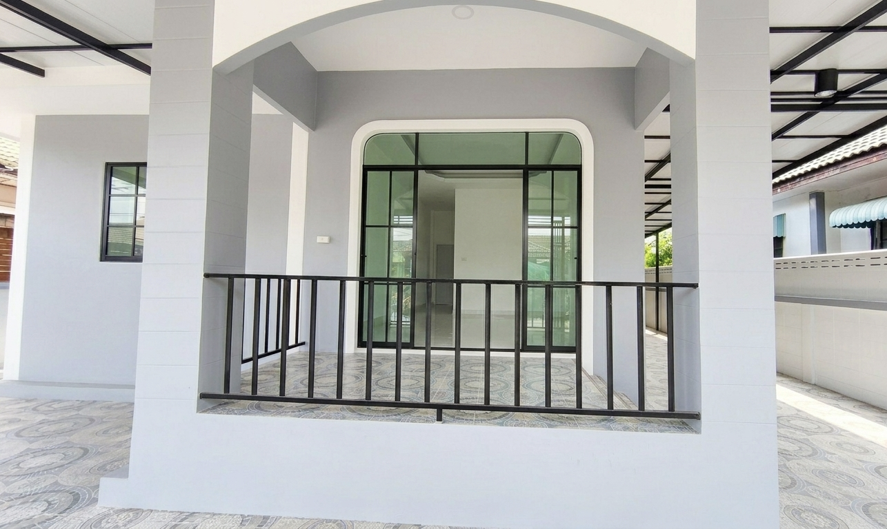 บ้านเดี่ยวทำเลลำลูกกาถนนเมนราคา 3 ล้านต้นๆ 4