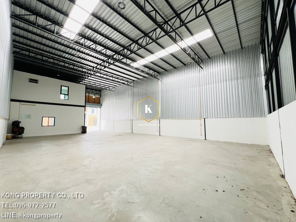 ให้เช่าโกดัง ลำลูกกา คลอง 3 ปทุมธานี 403 ตรม สร้างใหม่  สไตล์โมเดิร์น  5