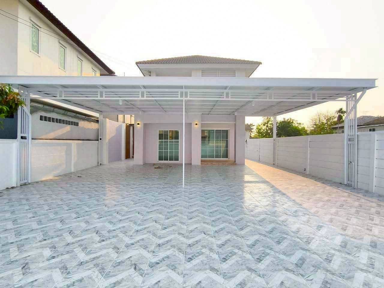 บ้านเดี่ยว ลำลูกกาคลองสี่ ไสวประชาราษฎร์  หมู่บ้านเอสวิล นัดชมบ้าน 085-318-6868 คุณวา 3