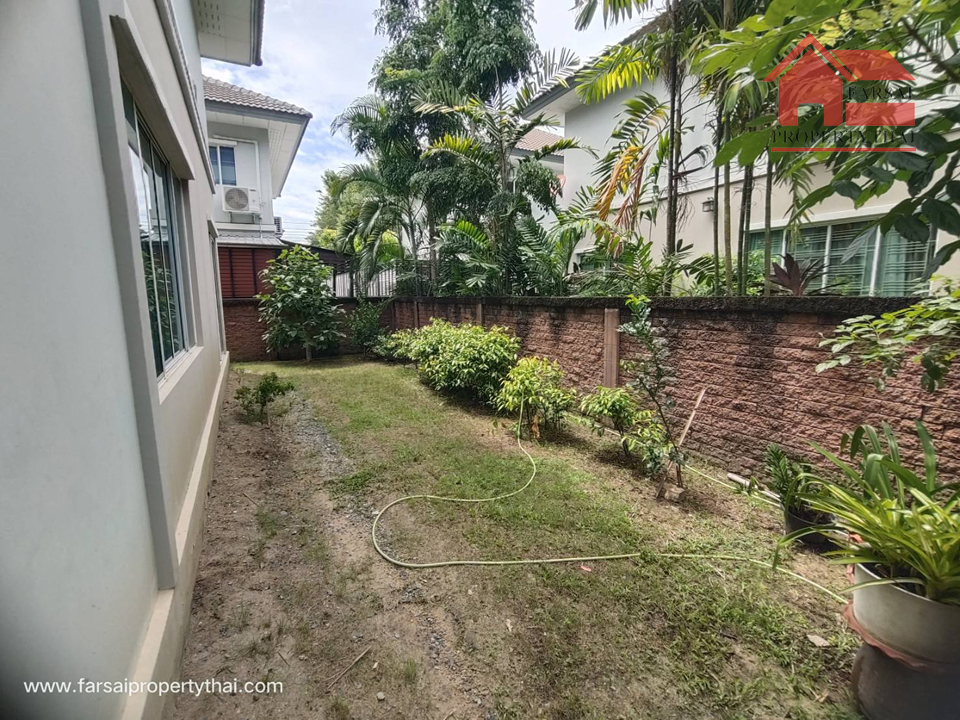 ให้เช่าบ้านเดี่ยว 2ชั้นเนื้อที่ 56ตร.ว พื้นที่ใช้สอย 180ตร.ม 3ห้องนอน 3ห้องน้ำ แอร์ ถนน รามคำแหง ใกล้วงแหวนกาญจนา ราคาเช่า 35,000 บ/ด 4