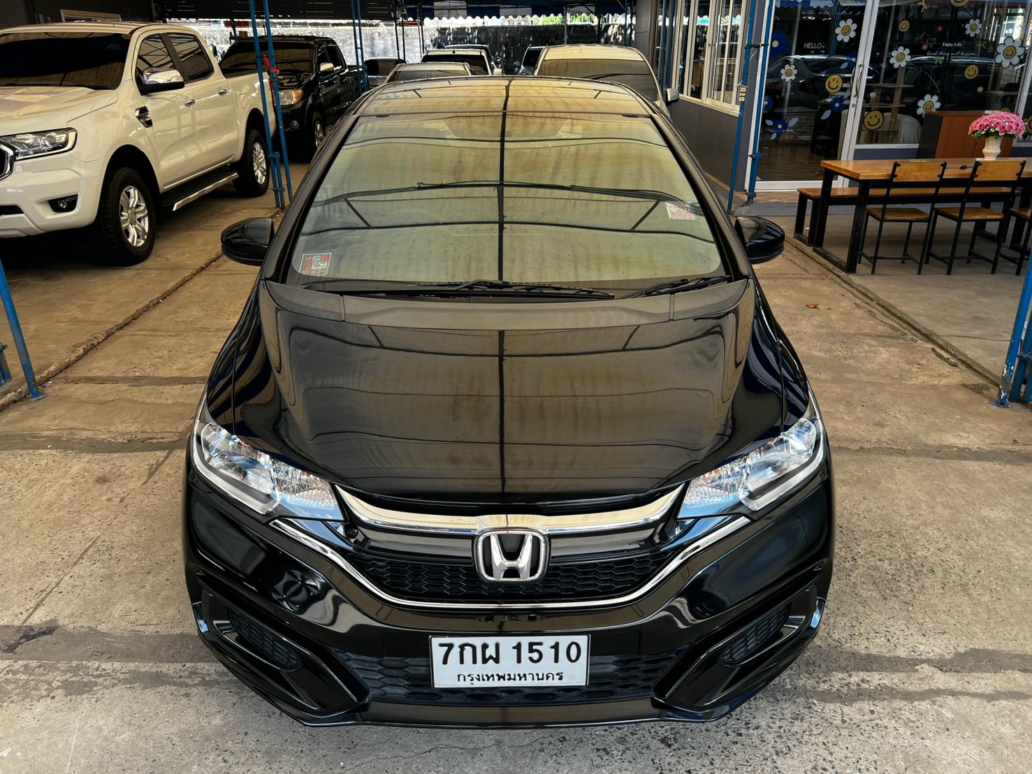 ⭐️ รถบ้านมือเดียว ⭐️วิ่งน้อย ไม่เคยทำสี ไม่มีน้ำท่วม Honda Jazz 1.5S เกียร์ออโต้ ฟรีดาวน์