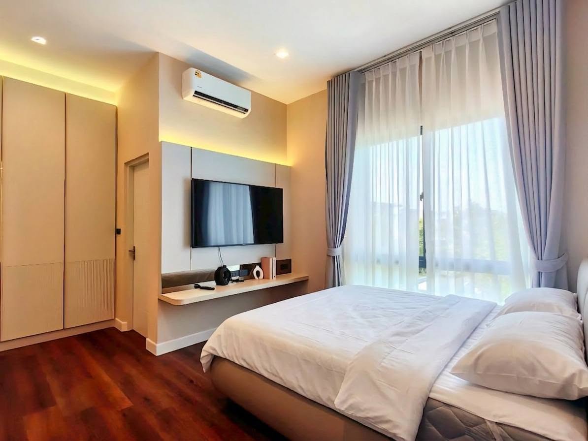 U1447 ให้เช่าบ้านเดี่ยว2ชั้น หมู่บ้าน บางกอก บูเลอวาร์ด บางนา กม.5 Bangkok Boulevard Bangna Km.5 บ้านพร้อมเฟอร์ ทำเลดีเดินทางสะดวกเข้าออกได้หลายทาง 8