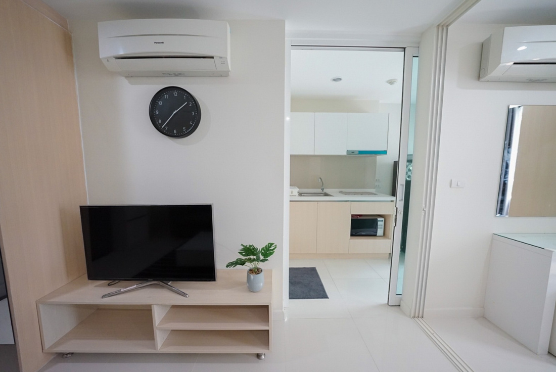 Condo Elements Srinakarin 38 ตารางเมตร 1 ห้องนอน ชั้น2 ตึก4 ทิศใต้ ตกแต่งครบ ติดสระว่ายน้ำ 5