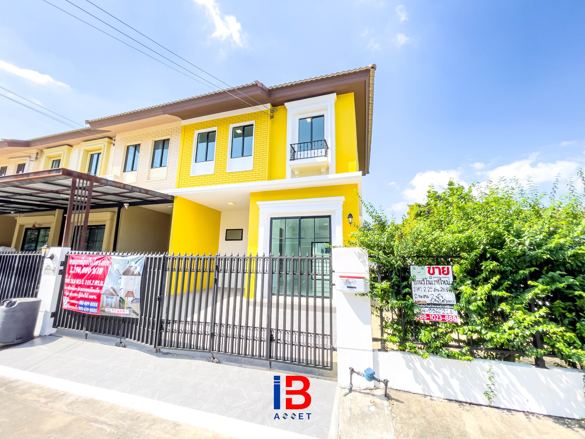 บ้านสวยสีสดใส...ใครเห็นก็ต้องหลงรัก! ขายหลังมุม พฤกษา 99 18