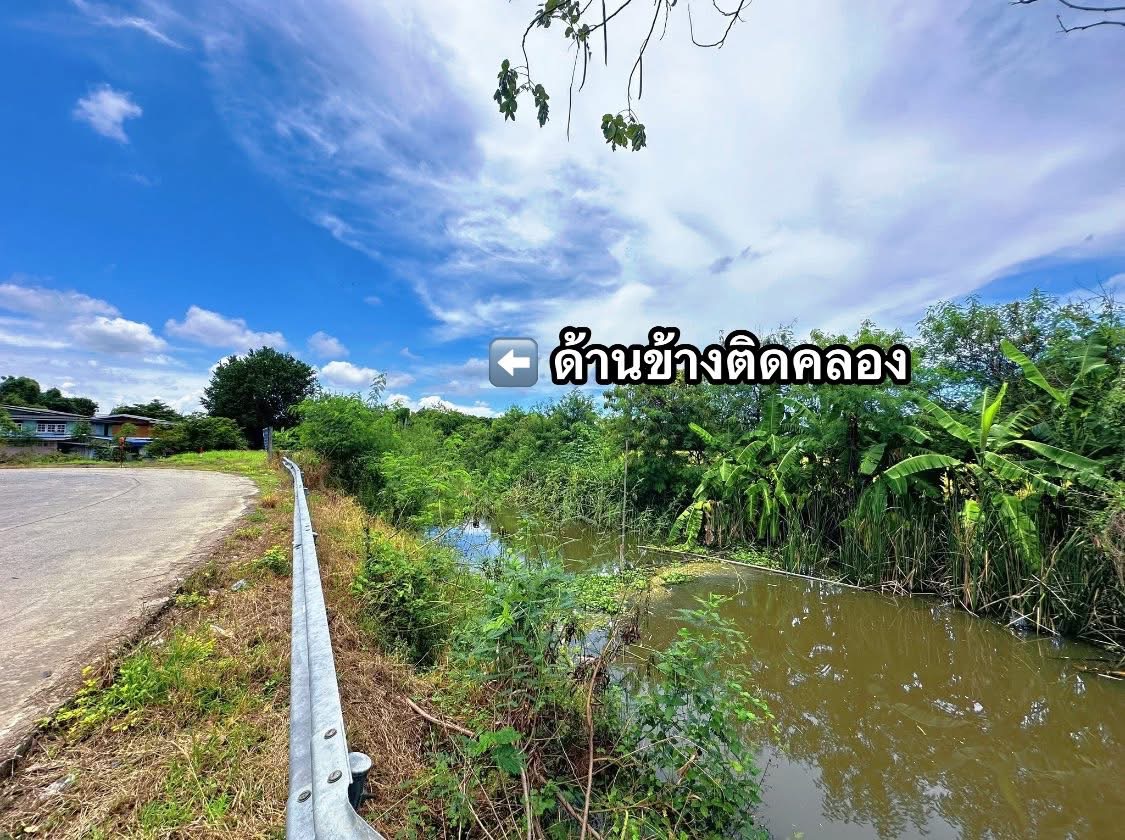 ขายที่ดิน267ตรว.ที่สวยติด3ถนน ติดคลองเจ้าพระยา 11