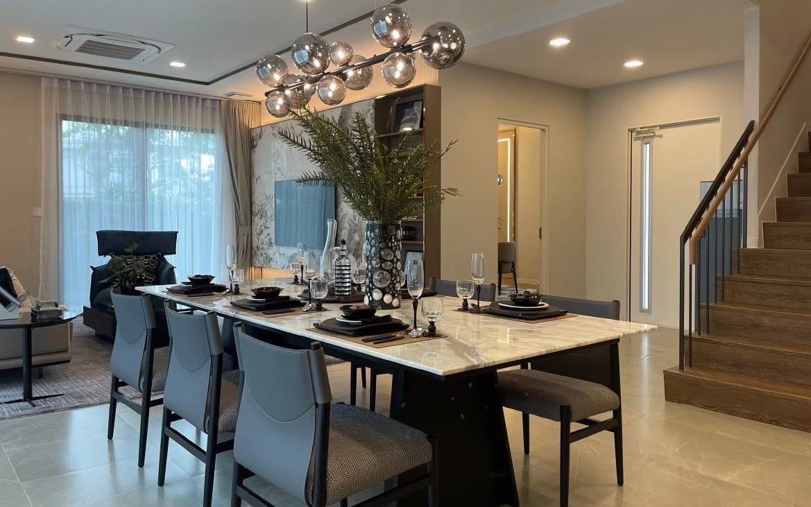 ให้เช่าบ้านหรูโครงการ MANTANA Bangna km 15 บ้านสวยตกแต่งพร้อมเข้าอยู่ + เครื่องใช้ไฟฟ้าและสิ่งอำนวยความสะดวกครบวงจร 9