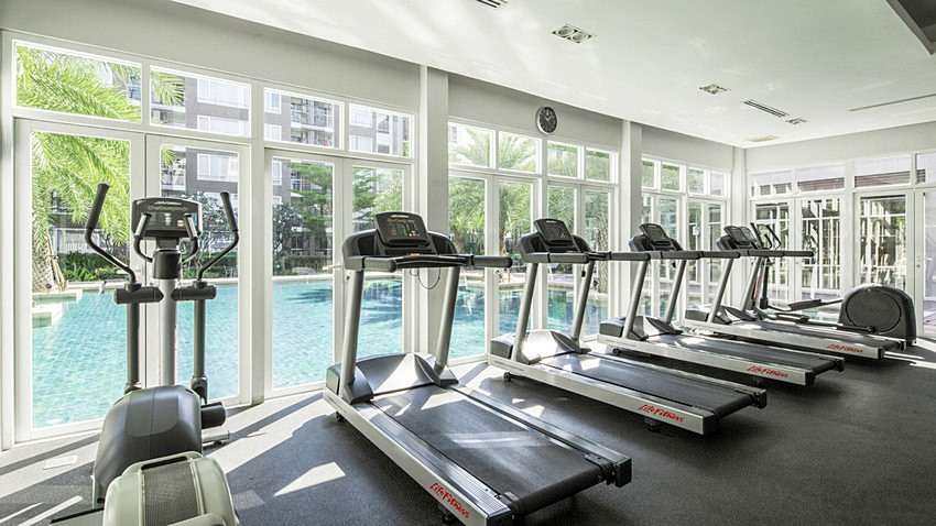 Condo Elements Srinakarin 38 ตารางเมตร 1 ห้องนอน ชั้น2 ตึก4 ทิศใต้ ตกแต่งครบ ติดสระว่ายน้ำ 9
