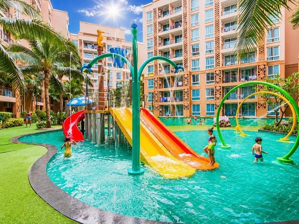 For Rent / For Sale — Newly Renovated 1-Bedroom Condo at Atlantis Condo Resort Pattaya 36 sq.m.• Floor: 5• Corner unit• North-facing room 10