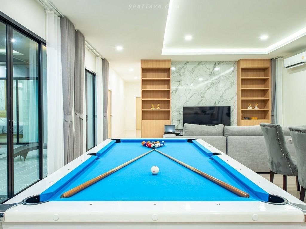 For Rent — Modern Pool Villa at Huay Yai PattayaModern-style pool villa with large land area and spacious living space in Huay Yai, Pattaya 9