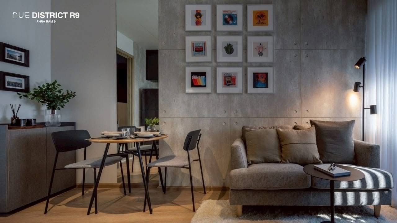 ให้เช่า คอนโด Nue District R9 ติดเซ็นทรัลพระราม 9 ตึก R (ตึกหน้า) ชั้น 10 ห้อง 26 ตร.ม. 16