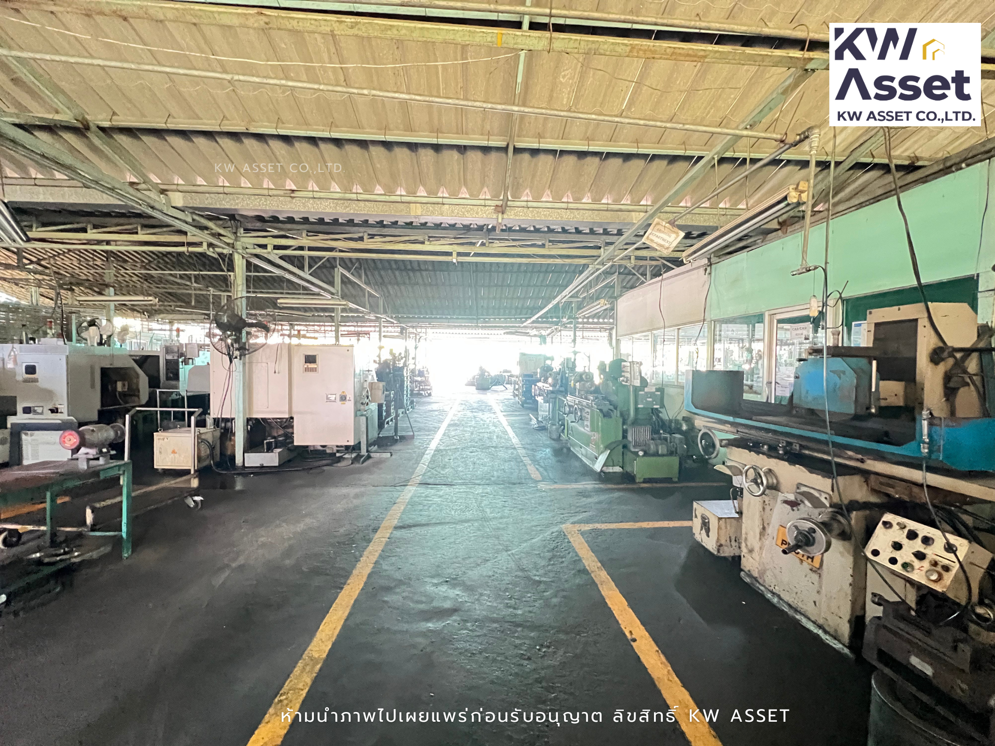 ขายกิจการโรงงานศรีราชาที่ดิน 5-0-94 ไร่ มีใบ รง.4 📍ชลบุรี  🟪ที่ดินผังสีม่วงลายจุด #KWASSET 8