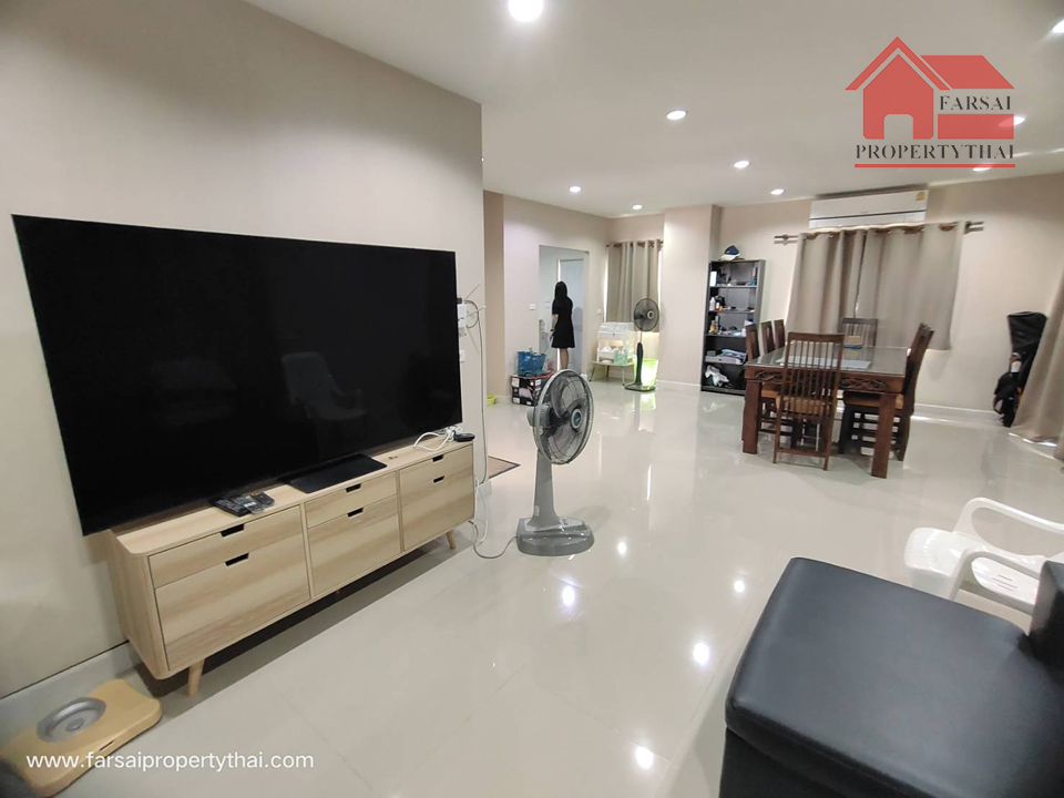 ให้เช่าบ้านเดี่ยว 2ชั้นเนื้อที่ 56ตร.ว พื้นที่ใช้สอย 180ตร.ม 3ห้องนอน 3ห้องน้ำ แอร์ ถนน รามคำแหง ใกล้วงแหวนกาญจนา ราคาเช่า 35,000 บ/ด 8