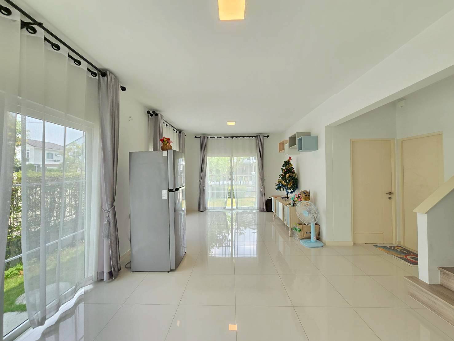 ขายบ้านเดี่ยวมือสอง โครงการ วิลลาจจิโอ บางใหญ่ (Villaggio Bang Yai) หลังมุม เนื้อที่กว้างถึง 53.30 ตร.ว. ใกล้รถไฟฟ้าสายสีม่วงสถานีคลองบางไผ่ 8