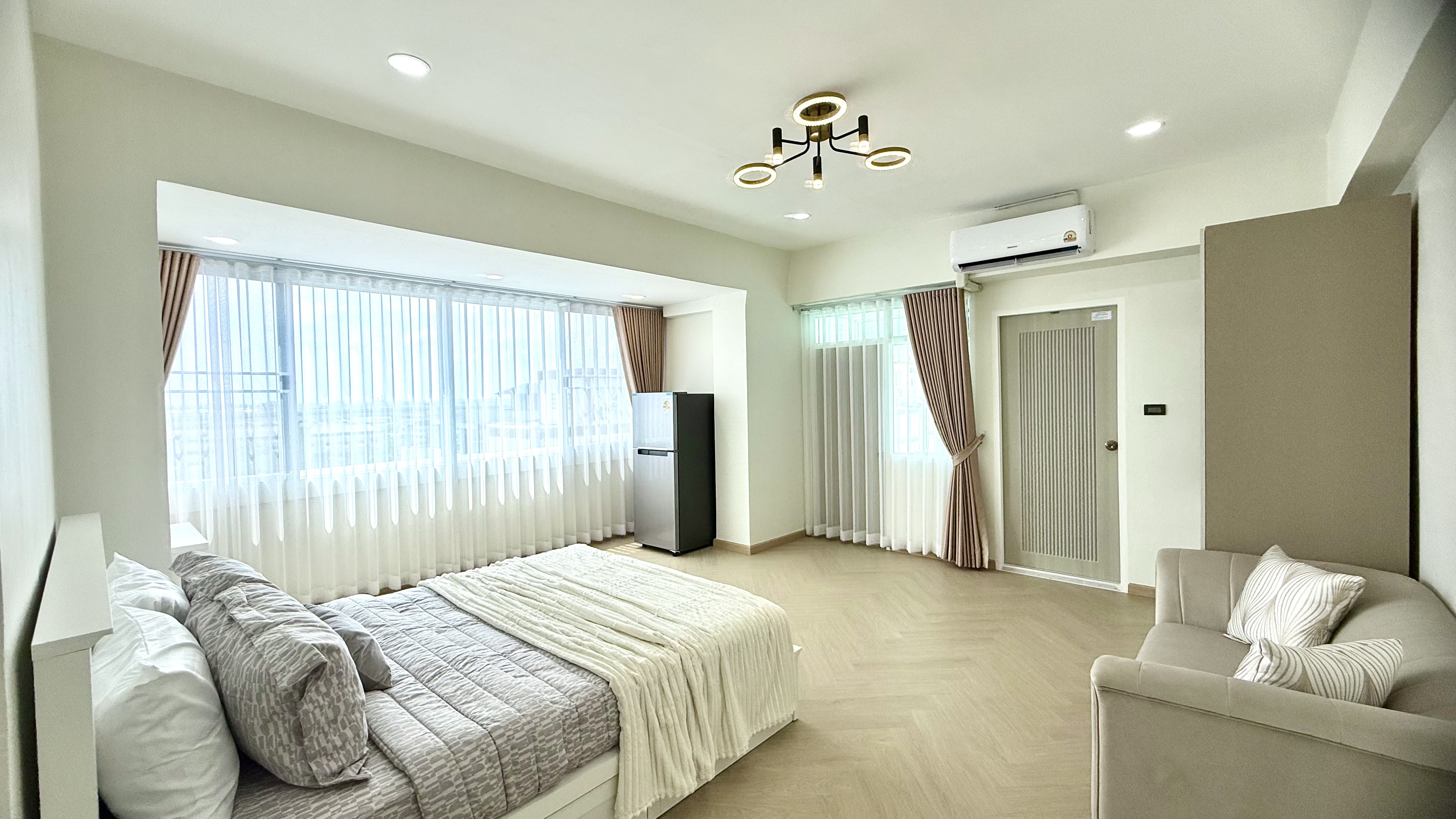 คอนโดสินเศรษฐีเรซิเดนซ์ 2 ชั้น 9 ห้องมุมวิวโล่งสวย ใกล้รถไฟฟ้า 7