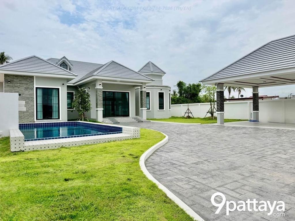 บ้านเดี่ยวห้วยใหญ่ พร้อมสระว่ายน้ำส่วนตัว | พัทยา ชลบุรี — บ้านเดี่ยวพร้อมอยู่ 4 ห้องนอน 4 ห้องน้ำ บนที่ดินประมาณ 200 ตร.ว. พร้อมสระว่ายน้ำส่วนตัว 12